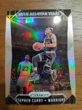 2015-16 Prizm All Star silver prizm Stephen Curry w/ Lebron James - Warriors