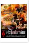 US Army Special Forces Green Berets Iraqi Freedom Poster