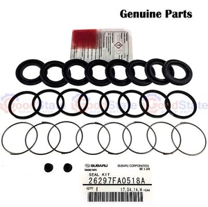 GENUINE Subaru Impreza WRX Both Front Brake 4 Piston Caliper Reseal Rebuild Kit - Picture 1 of 1