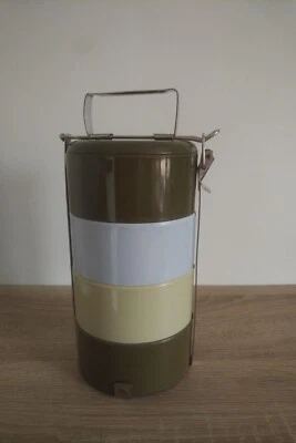 Lunchbox vintage design 4 Pièces en MELANINE de marque : Habitat  - Photo 1/4