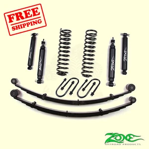 3" w/Rear Leaf Springs Lift Kit 1984-2001 for Jeep Cherokee XJ 4WD Zone - Picture 1 of 2