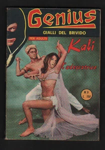 GENIUS 9/1966 "KALI' L'ADESCATRICE" FUMETTO GIALLO FOTOROMANZO NERO ITALIANO - Picture 1 of 1