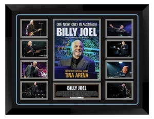 Billy Joel 2022 Tour One Night Only In Australia Signed Framed Memorabilia - Picture 1 of 2