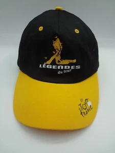 Le Tour de France Legendes du Tour - Cappello Berretto Baseball Regolabile Vintage NOS - Foto 1 di 11