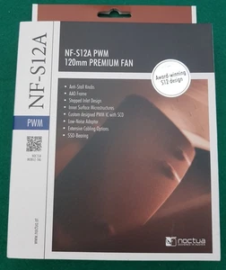 Noctua NF-S12A PWM Premium Quality Quiet 120mm Fan Brand New in Box - Picture 1 of 8