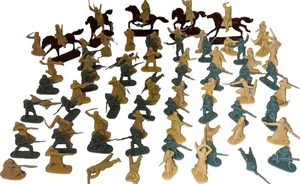 Armeen in Plastik Ägypten & Sudan Derwischkrieger "Ansars" blaue Kavallerie 1/32 54mm - Bild 1 von 4