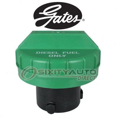 Gates Gas Fuel Tank Cap for 1999-2005 Ford F-350 Super Duty 6.0L 7.3L V8 - mj Foto 1 de 4