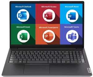Lenovo Laptop 8GB RAM 256GB SSD Windows 11 + Full Lifetime Office Installed - Picture 1 of 10