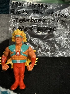 Ricky The Dragon Steamboat 100% Complete WWF Wrestling 5" Series 3 1991 Vintage - Picture 1 of 6