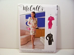 McCall's Misses' Dress and Belt New Uncut Pattern M8140 F5 US Sizes 16-24 B56 - Picture 1 of 4