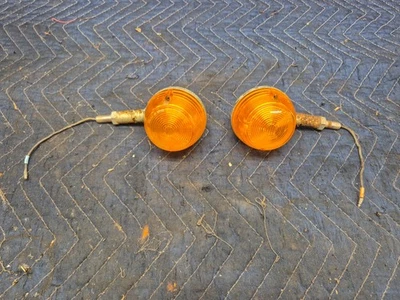 Honda CB 350 CB350 1968 señales de giro delanteras Foto 1 de 4