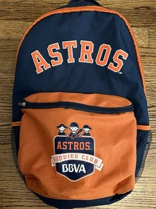 Houston Astros Orange Navy Buddies Club Backpack (D1) - Picture 1 of 7