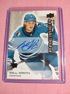 2024-25 Premier Hockey Rookies Will Smith Bronze Auto - Bild 1 von 2