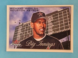 2001 Fleer Focus Big Innings Richard Hildago Houston Astros #12 ⚾ - Picture 1 of 2
