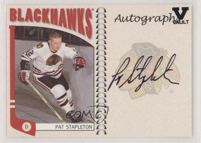 2004-05 ITG Franchises Update Edition Vault Black Pat Stapleton #A-PS Auto - Image 1 of 2