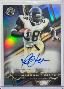 Marshall Faulk AUTO Resurgence Refractor 2024 Topps Composite Autograph Rams HOF - Picture 1 of 2