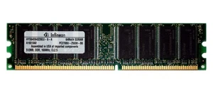 RAM Infineon 512MB PC-2700U DDR UDIMM 333 HYS64D64329GU-6-A - Picture 1 of 1