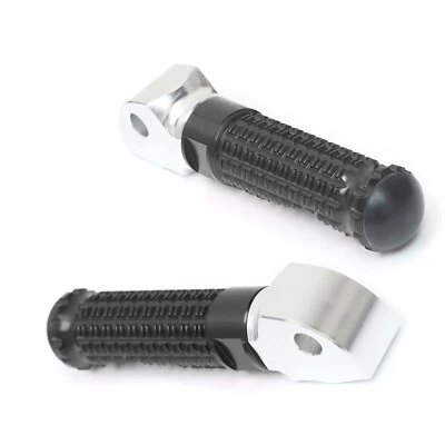 MPRO Black CNC Rear Foot Pegs For Yamaha FZ6R /Raven 09 10 11 12 13 14 15 16 17 - Imagem 1 de 4