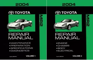 2004 Toyota MR-2 Shop Service Repair Manual Complete Set - Picture 1 of 1