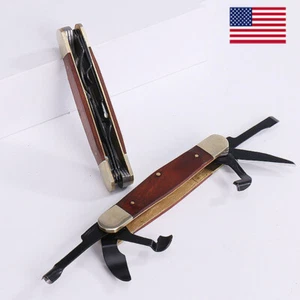 Strumento di intaglio portatile pieghevole USA destrorso intaglio cric taglierina legno - Foto 1 di 14