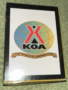 Tarjetas de Juego de Colección NUEVO DE LOTE ANTIGUO KOA Worlds Camping Host Selladas - Imagen 1 de 8