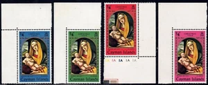 1969 Cayman Island SC# 242-245 - Christmas - 4 Different Stamps - M-NH - Picture 1 of 1