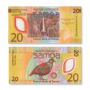 Samoa 20 Tālā, 2024, polímero, B125a, UNC - Imagen 1 de 2