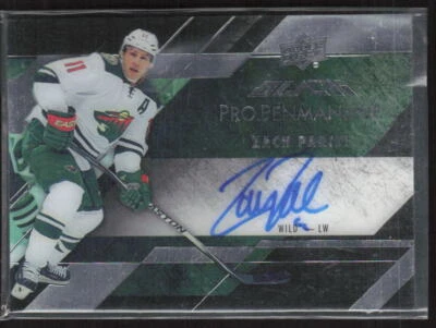2015-16 Upper Deck Black #PEN-ZP Zach Parise Pro Penmanship - Image 1 of 2