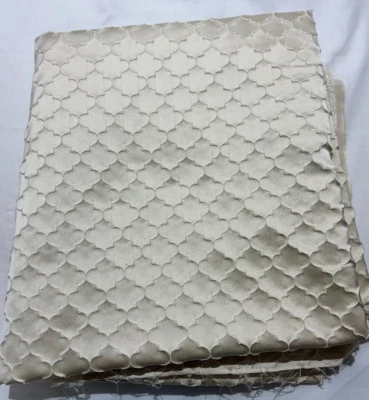 Fabric Roll Including Multiple Yards of "Kismet" by Covington in Silver Fabric - Image 1 of 3