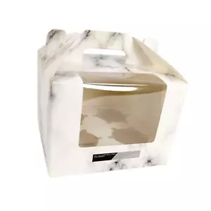 Extra große 4-Loch Marmor Cupcake TRÄGER Boxen - AUSVERKAUFSPREISE! 5 ZOLL HOCH! - Bild 1 von 5