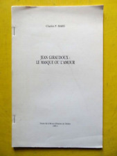 Charles P. Marie Jean Giraudoux : Le masque ou l'amour 1989 plaquette