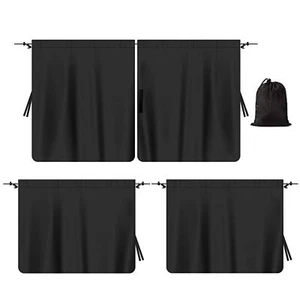 Car Curtains 3 Pcs Auto Privacy Shades Car Privacy Window Sunshade - Picture 1 of 12