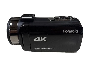 Polaroid 4K Touch Screen Wi-Fi Camcorder - Complete Set In Black ( NEW ) - Image 1 of 4