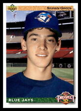 1992 Upper Deck 55 Shawn Green Blue Jays  TP Baseball Card