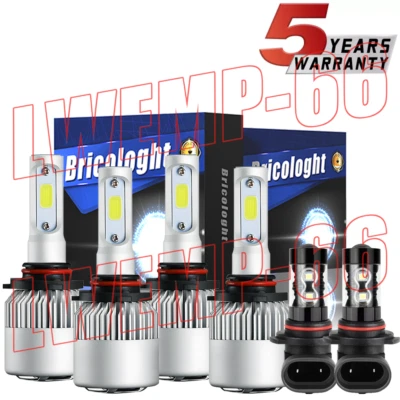 Faro LED + faros antiniebla para Lexus GS300 sedán base 4 puertas 3,0 L 1998-2005 Foto 1 de 4