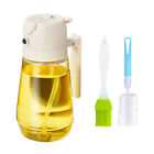 Oil Sprayer For Cooking, Refilable Olive Oil Pump Spray Bottle For Baking, BBQ,