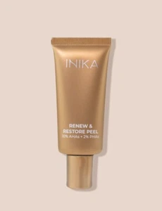 New INIKA Organic Renew + Restore Peel 30mL with AHAs + PHAs - Picture 1 of 4