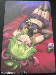 Matchmaker Spicy Waifu NSFW A5 Size Card Board Shinobu Genshin Impact Mint - Picture 1 of 3