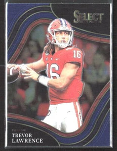 2022 Panini Select Draft Picks #136 Trevor Lawrence Blue NM/MINT - Picture 1 of 2
