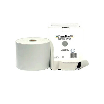 Thera-Band® Original Theraband teraband von 1,6m bis 3m super stark / silber