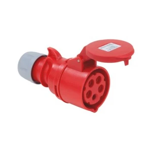 Würth 16A CEE Kupplung 5-polig 400V 11 kW Starkstromstecker IP44 5pol Drehstrom - Picture 1 of 3