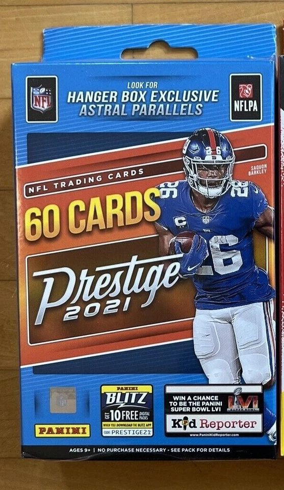 Caja colgante de fútbol americano Panini Prestige 2021 NFL nueva sellada de fábrica Foto 1 de 1