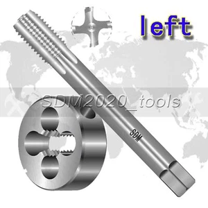 1 set LH M14x2mm left-hand Machine tap and die Threading Tools M14*2.0 mm - Picture 1 of 3