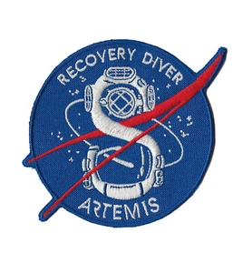 NASA Artemis space program US Navy Recovery Force Diver patch - Picture 1 of 1