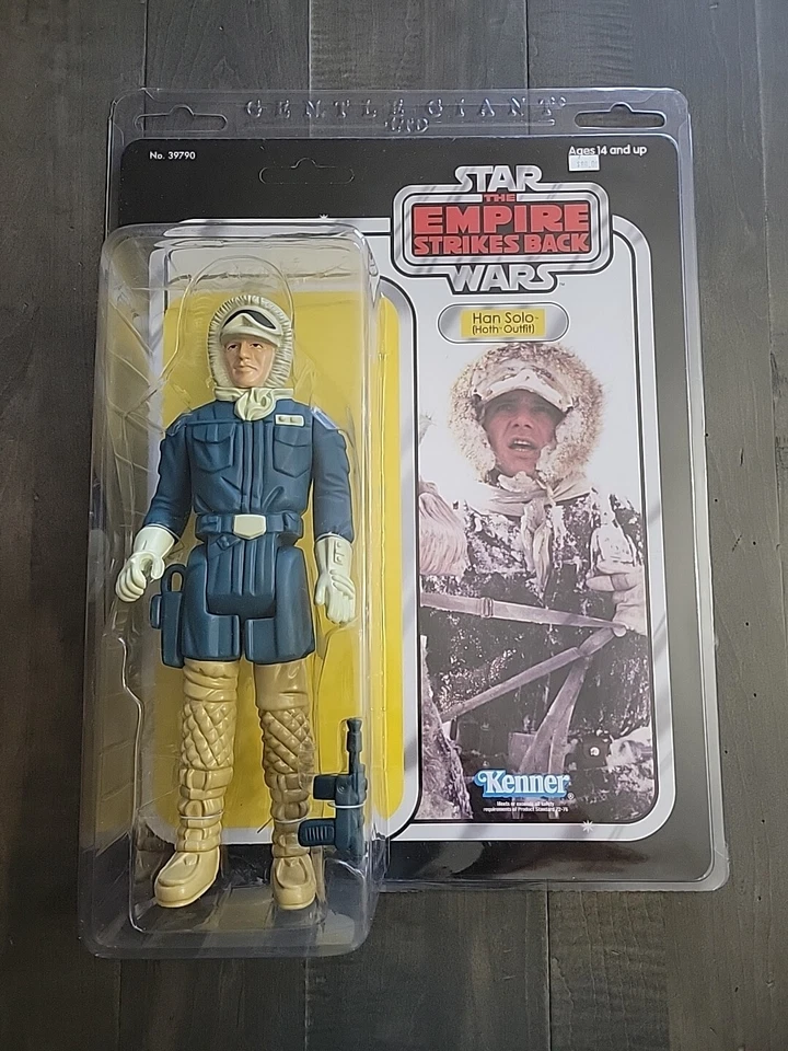 Figura de acción Gentle Giant Star Wars Empire Strikes Back 2013 Han Solo grande 12" Foto 1 de 4