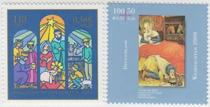 España Spain Emisión conjunta 2000 Alemania-España Navidad MNH - Imagen 1 de 1
