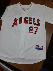 麦可* 楚奥特洛杉矶天使队美国职棒大联盟球衣| eBay