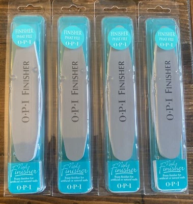 Финишер OPI Phat File упаковка 4 шт. Для искусственных или натуральных ногтей. - Изображение 1 из 2