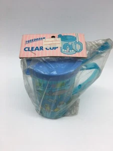 1984# RARE SANRIO TUXEDOSAM TUXEDO SAM PLASTIC MUG CLEAR CUP FACTORY  SEALED[JM] - Picture 1 of 6