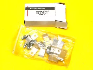 SQUARE D LANCO SD4LC SIZE 2 SL-4 CONTACT KIT ( BRAND NEW IN BOX ) - Picture 1 of 6